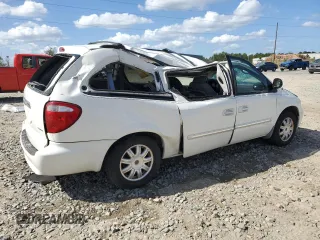 2007 Chrysler Town & Country LWB Touring with VIN 2A4GP54L07R158280, listed as a Copart auction lot 77369514 with 0 mi miles and Non Repairable. Bid and sale history available at carsss.com. Image 3.