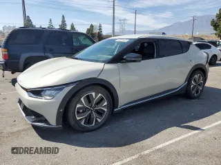 2024 Kia EV6 Wind with VIN KNDC3DLC8R5214848, listed as a Copart auction lot 50757915 with 2,997 mi miles and Salvage Title. Bid and sale history available at carsss.com. Image 1.