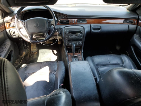 2001 Cadillac Seville Luxury SLS w/Monochrome Pkg with VIN 1G6KS54Y51U281161, listed as a Copart auction lot 75953834 with 0 mi miles and Salvage Title. Bid and sale history available at carsss.com. Image 8.