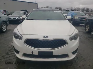 2014 Kia Cadenza Premium with VIN KNALN4D76E5148948, listed as a Copart auction lot 84216514 with 164,612 mi miles and Salvage Title. Bid and sale history available at carsss.com. Image 5.