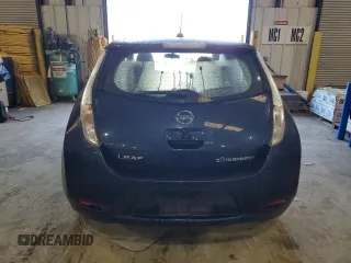 2016 Nissan LEAF S with VIN 1N4BZ0CP0GC312972, listed as a Copart auction lot 83868134 with 181,736 mi miles and Clean Title. Bid and sale history available at carsss.com. Image 6.