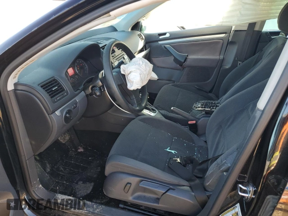 2008 Volkswagen Jetta Sedan S with VIN 3VWJM71K18M140176, listed as a Copart auction lot 50092355 with 114,629 mi miles and Salvage Title. Bid and sale history available at carsss.com. Image 7.