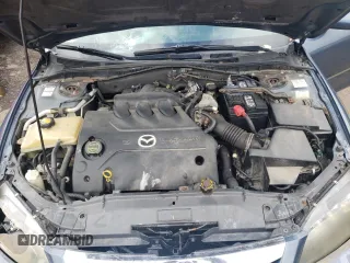 2006 Mazda 6 S Sport VE with VIN 1YVHP82D865M04666, listed as a Copart auction lot 51574375 with 130,021 mi miles and Salvage Title. Bid and sale history available at carsss.com. Image 12.