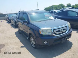 2011 Honda Pilot EX-L z VIN 5FNYF4H58BB074120, wystawiony jako IAAI lot #42565349 z przebiegiem 134 837 mil mil oraz . Historia ofert i sprzedaży dostępna na DreamBid. Obrazek 1.