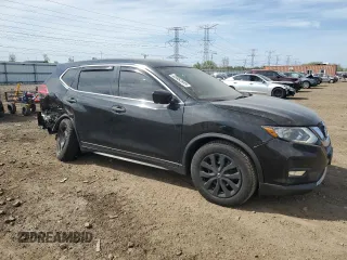 2017 Nissan Rogue S with VIN KNMAT2MVXHP531741, listed as a Copart auction lot 55952645 with 149,774 mi miles and Salvage title. Bid and sale history available at DreamBid. Image 4.