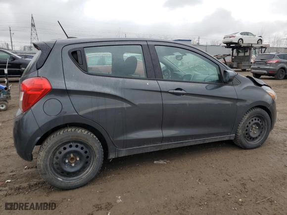 2017 Chevrolet Spark LT with VIN KL8CD6SA4HC793106, listed as a Copart auction lot 49891855 with 0 mi miles and Salvage Title. Bid and sale history available at carsss.com. Image 3.