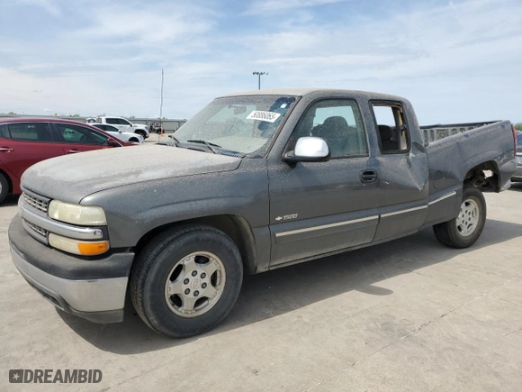 1999 Chevrolet Silverado 1500 LS with VIN 2GCEC19WXX1275092, listed as a Copart auction lot 50886065 with 0 mi miles and Salvage Title. Bid and sale history available at carsss.com. Image 1.