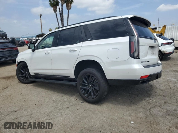 2021 Cadillac Escalade Sport Platinum z VIN 1GYS4GKL8MR314830, wystawiony jako Copart lot #56720865 z przebiegiem 68 483 mil mil oraz Szkoda całkowita • Salvage title. Historia ofert i sprzedaży dostępna na DreamBid. Obrazek 2.