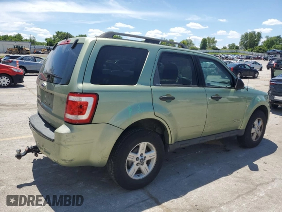 2008 Ford Escape XLT with VIN 1FMCU03158KC24575, listed as a Copart auction lot 57133855 with 200,329 mi miles and Salvage title. Bid and sale history available at DreamBid. Image 3.