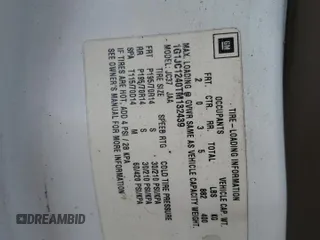 1996 Chevrolet Cavalier z VIN 1G1JC1240TM132439, wystawiony jako Copart lot #56125415 z przebiegiem 352 952 mil mil oraz Szkoda całkowita • Salvage title. Historia ofert i sprzedaży dostępna na DreamBid. Obrazek 12.