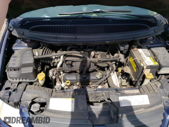 2005 Dodge Caravan SXT with VIN 2D4GP44L95R280846, listed as a Copart auction lot 56608455 with 174,140 mi miles and Salvage title. Bid and sale history available at DreamBid. Image 12.