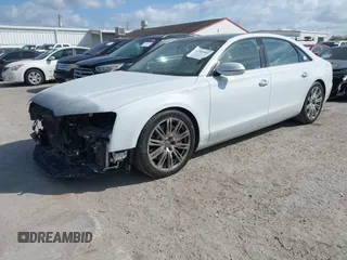 2015 Audi A8 L 4.0T with VIN WAU32AFD4FN002639, listed as a IAAI auction lot 41703951 with 103,722 mi miles. Bid and sale history available at carsss.com. Image 18.