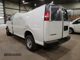 2020 Chevrolet Express Cargo Van with VIN 1GCWGAFP6L1179269, listed as a Copart auction lot 88147615 with 42,377 mi miles and Non Repairable. Bid and sale history available at carsss.com. Image 3.