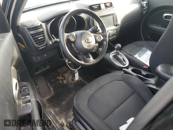 2018 Kia Soul + with VIN KNDJP3A59J7906586, listed as a Copart auction lot 50105485 with 112,243 mi miles and Salvage Title. Bid and sale history available at carsss.com. Image 8.