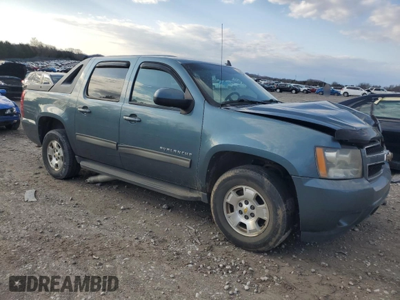 2010 Chevrolet Avalanche with VIN 3GNNCEE04AG258464, listed as a Copart auction lot 44190725 with 74,273 mi miles and Salvage Title. Bid and sale history available at DreamBid. Image 4.