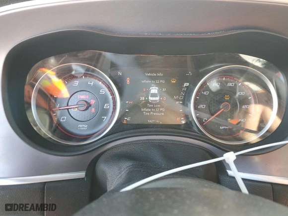 2019 Dodge Charger GT with VIN 2C3CDXHG5KH542015, listed as a Copart auction lot 51845825 with 54,271 mi miles and Non Repairable. Bid and sale history available at carsss.com. Image 9.