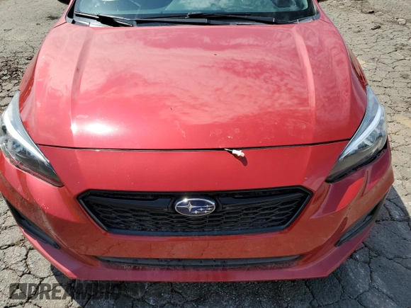 2018 Subaru Impreza Sport with VIN 4S3GTAK68J3739601, listed as a Copart auction lot 54931392 with 0 mi miles. Bid and sale history available at carsss.com. Image 7.