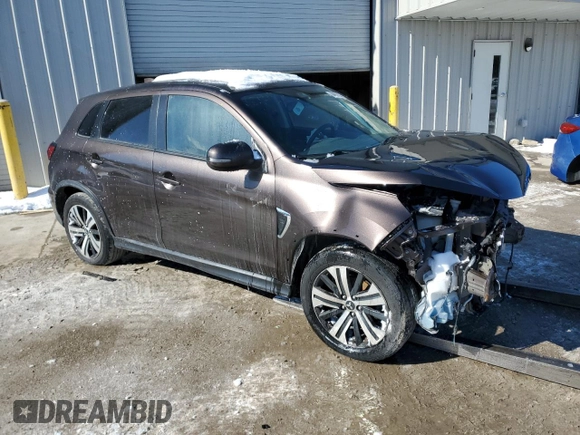 2020 Mitsubishi Outlander Sport SE 2.0 with VIN JA4AP4AU2LU014899, listed as a Copart auction lot 44637805 with 0 mi miles and Clean Title. Bid and sale history available at carsss.com. Image 4.