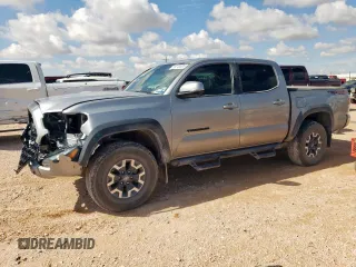 2021 Toyota Tacoma SR with VIN 5TFCZ5AN7MX247717, listed as a Copart auction lot 59748635 with 39,704 mi miles and Salvage title. Bid and sale history available at DreamBid. Image 1.