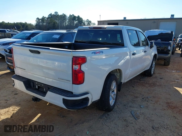 2023 Chevrolet Silverado 1500 Custom with VIN 3GCPDBEK9PG148856, listed as a IAAI auction lot 41339571 with 64,293 mi miles and . Bid and sale history available at DreamBid. Image 4.