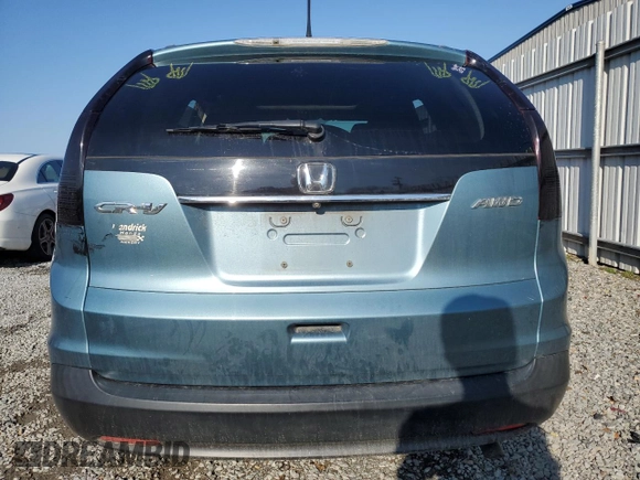 2014 Honda CR-V EX-L with VIN 2HKRM4H72EH647157, listed as a Copart auction lot 44168745 with 136,981 mi miles and Salvage Title. Bid and sale history available at carsss.com. Image 6.