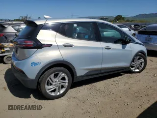 2022 Chevrolet Bolt EV 1LT with VIN 1G1FW6S00N4100861, listed as a Copart auction lot 52568135 with 42,220 mi miles and Salvage title. Bid and sale history available at DreamBid. Image 3.