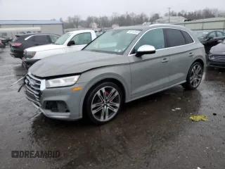 2019 Audi SQ5 Premium Plus with VIN WA1B4AFY9K2025075, listed as a Copart auction lot 49152064 with 71,288 mi miles and . Bid and sale history available at DreamBid. Image 1.