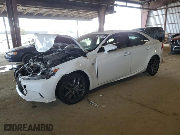 2016 Lexus IS 350 with VIN JTHBE1D29G5026507, listed as a Copart auction lot 50567655 with 118,101 mi miles and Salvage Title. Bid and sale history available at DreamBid. Image 1.