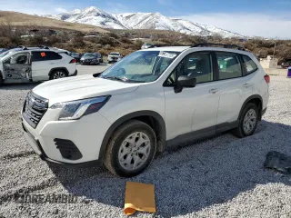2024 Subaru Forester z VIN JF2SKABC2RH462656, wystawiony jako Copart lot #46447205 z przebiegiem 48 348 mil mil oraz Szkoda całkowita • Salvage title. Historia ofert i sprzedaży dostępna na DreamBid. Obrazek 1.