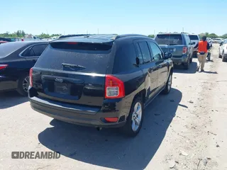 2012 Jeep Compass Sport with VIN 1C4NJCBA9CD684182, listed as a IAAI auction lot 41973857 with 216,722 mi miles. Bid and sale history available at carsss.com. Image 4.