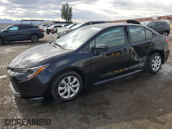 2025 Toyota Corolla LE z VIN 5YFB4MDE0SP282207, wystawiony jako Copart lot #55449855 z przebiegiem 363 mil mil oraz Tytuł czysty. Historia ofert i sprzedaży dostępna na DreamBid. Obrazek 1.