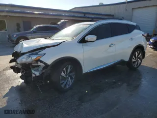 2015 Nissan Murano S with VIN 5N1AZ2MG8FN243401, listed as a Copart auction lot 48669735 with 75,320 mi miles and Salvage Title. Bid and sale history available at carsss.com. Image 1.
