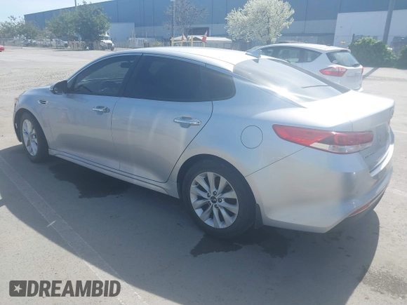 2018 Kia Optima LX with VIN 5XXGT4L31JG267716, listed as a IAAI auction lot 41890611 with 63,491 mi miles and . Bid and sale history available at carsss.com. Image 3.