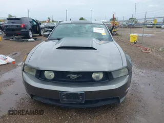 2011 Ford Mustang GT with VIN 1ZVBP8CF8B5148094, listed as a IAAI auction lot 41901160 with 161,658 mi miles. Bid and sale history available at carsss.com. Image 12.
