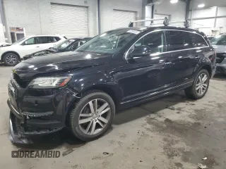 2015 Audi Q7 Premium Plus с VIN WA1LGAFE6FD004194, выставлен на аукционе Copart как лот 60368455 с пробегом 118 598 миль миль и Списание • Salvage title. История ставок и продаж доступна на DreamBid. Изображение 1.