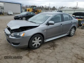 2014 Mitsubishi Lancer ES with VIN JA32U2FU3EU013035, listed as a Copart auction lot 50168115 with 127,487 mi miles and Salvage Title. Bid and sale history available at carsss.com. Image 1.