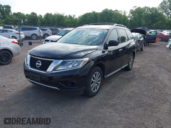 2013 Nissan Pathfinder SL with VIN 5N1AR2MMXDC618686, listed as a IAAI auction lot 42360917 with 180,651 mi miles and . Bid and sale history available at DreamBid. Image 2.