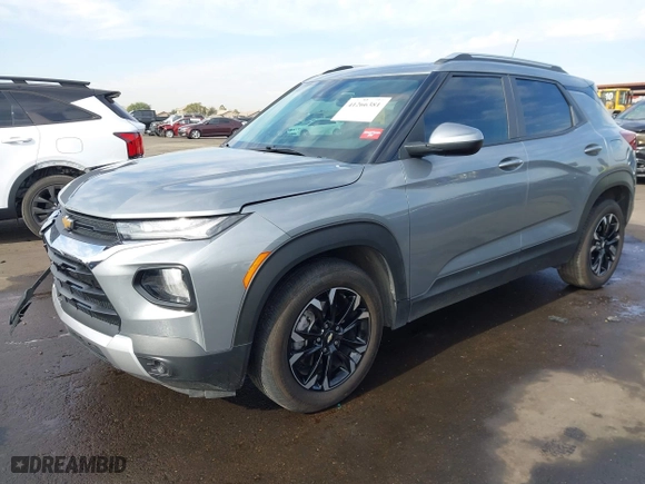 2023 Chevrolet TrailBlazer LT with VIN KL79MPS22PB164235, listed as a IAAI auction lot 41266381 with 26,692 mi miles. Bid and sale history available at carsss.com. Image 17.