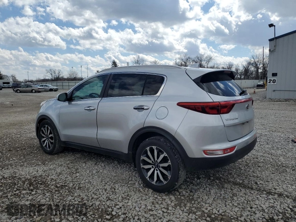 2017 Kia Sportage EX with VIN KNDPN3AC7H7168540, listed as a Copart auction lot 50452175 with 82,307 mi miles and Salvage Title. Bid and sale history available at carsss.com. Image 2.