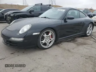 2006 Porsche 911 Carrera S with VIN WP0AB29946S742068, listed as a Copart auction lot 44940135 with 103,352 mi miles and Salvage title. Bid and sale history available at DreamBid. Image 1.