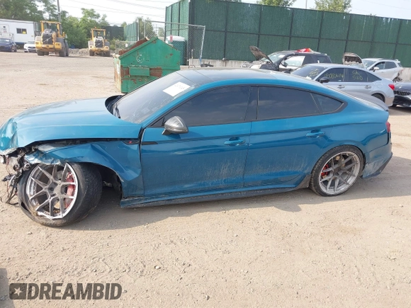 2023 Audi S5 Sportback Premium Plus z VIN WAUC4CF50PA004945, wystawiony jako IAAI lot #42476245 z przebiegiem 46 079 mil mil oraz . Historia ofert i sprzedaży dostępna na DreamBid. Obrazek 14.