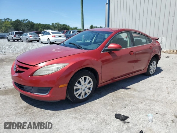 2010 Mazda 6 i Sport with VIN 1YVHZ8BH7A5M04387, listed as a Copart auction lot 53235575 with Not Provided miles and Non Repairable. Bid and sale history available at carsss.com. Image 1.