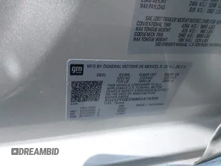 2021 Chevrolet Silverado 1500 LTZ with VIN 3GCUYGED6MG474356, listed as a IAAI auction lot 42102044 with 20,474 mi miles and . Bid and sale history available at DreamBid. Image 9.