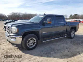 2017 GMC Sierra 1500 SLE with VIN 3GTU2MEC2HG202738, listed as a Copart auction lot 45718205 with 151,344 mi miles and Clean Title. Bid and sale history available at DreamBid. Image 1.