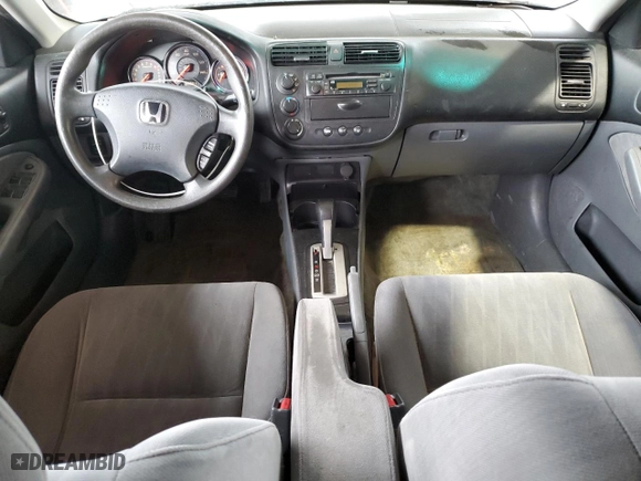 2003 Honda Civic LX with VIN 1HGES16603L006628, listed as a Copart auction lot 79501134 with 185,993 mi miles and Salvage Title. Bid and sale history available at carsss.com. Image 8.
