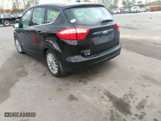 2015 Ford C-Max Energi SEL with VIN 1FADP5CU6FL110038, listed as a IAAI auction lot 41953446 with 56,097 mi miles. Bid and sale history available at carsss.com. Image 3.