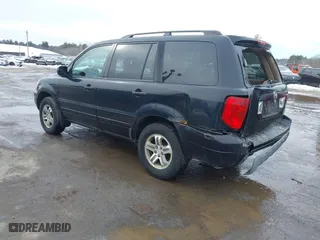 2004 Honda Pilot EX with VIN 2HKYF18414H595383, listed as a IAAI auction lot 41658945 with 131,622 mi miles. Bid and sale history available at carsss.com. Image 3.