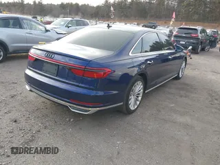 2019 Audi A8 L with VIN WAU8DAF82KN019534, listed as a IAAI auction lot 41254684 with 80,041 mi miles. Bid and sale history available at carsss.com. Image 4.