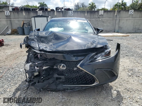 2020 Lexus ES 350 F Sport with VIN 58AGZ1B15LU057618, listed as a Copart auction lot 55978645 with 56,891 mi miles and Non repairable. Bid and sale history available at DreamBid. Image 5.