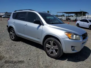 2010 Toyota RAV4 Sport with VIN 2T3WK4DV3AW004252, listed as a Copart auction lot 52110205 with 213,975 mi miles and Salvage Title. Bid and sale history available at carsss.com. Image 4.